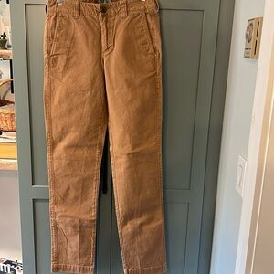 LL Bean Signature Canvas Cloth Stretch M’s 30x34 Brown